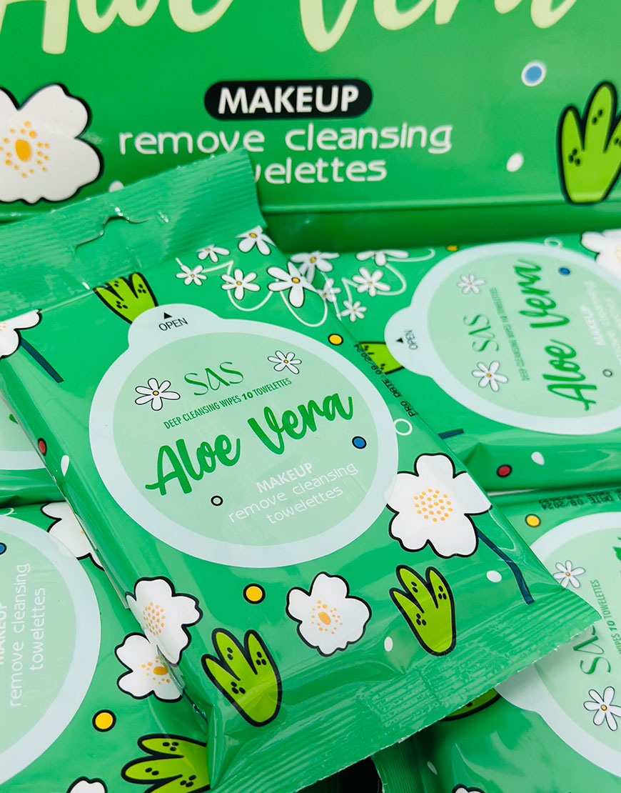 TOALLITAS DESMAQUILLANTES ALOE