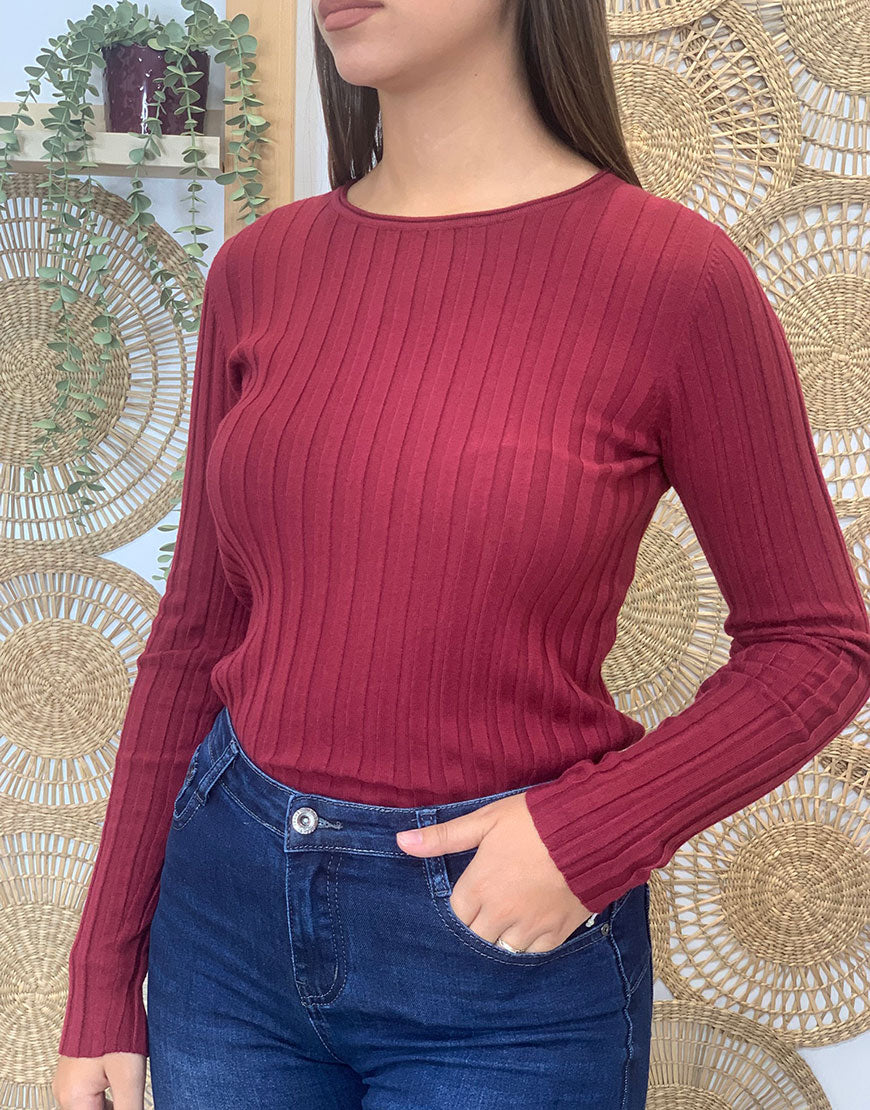 JERSEY CANALE CUELLO REDONDO