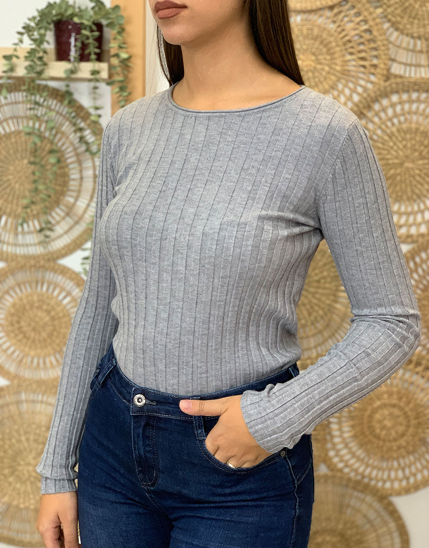 JERSEY CANALE CUELLO REDONDO