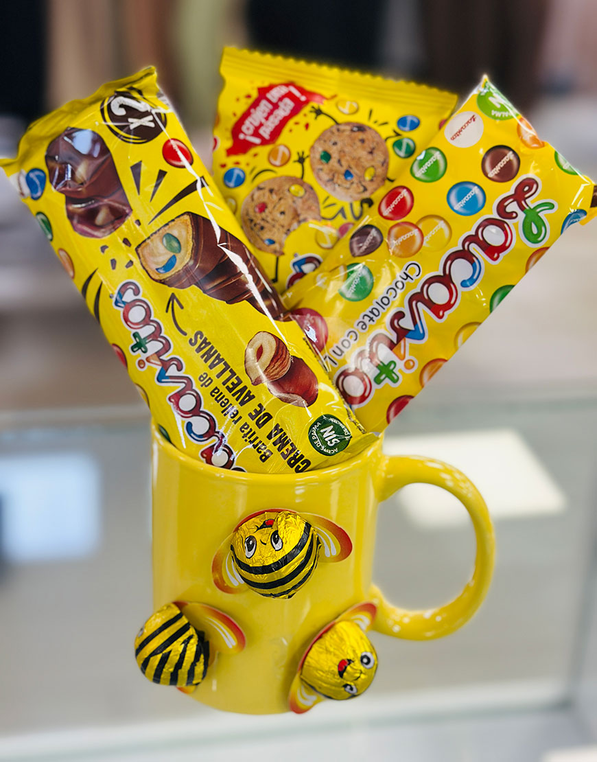 2.0 TAZA AMARILLA LACASITOS