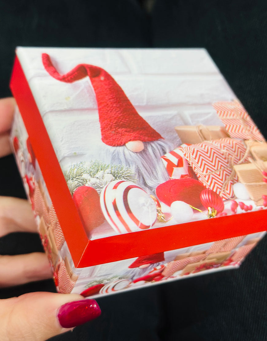 CAJA GNOMO NAVIDAD