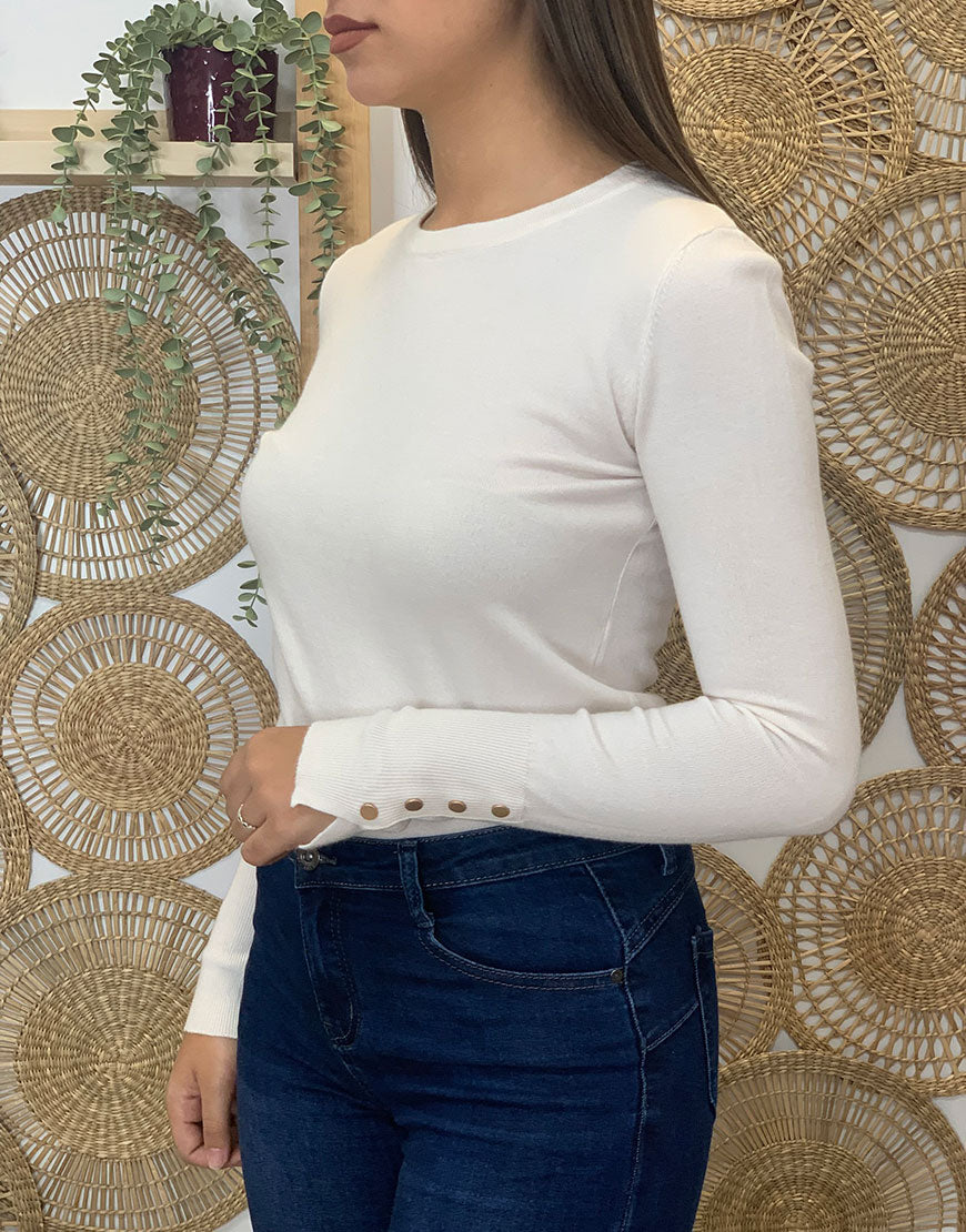 JERSEY PUÑO BOTONES