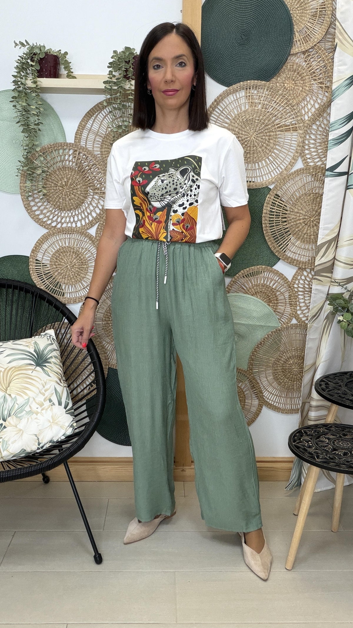 PANTALON LARGO ANCHO CORDON