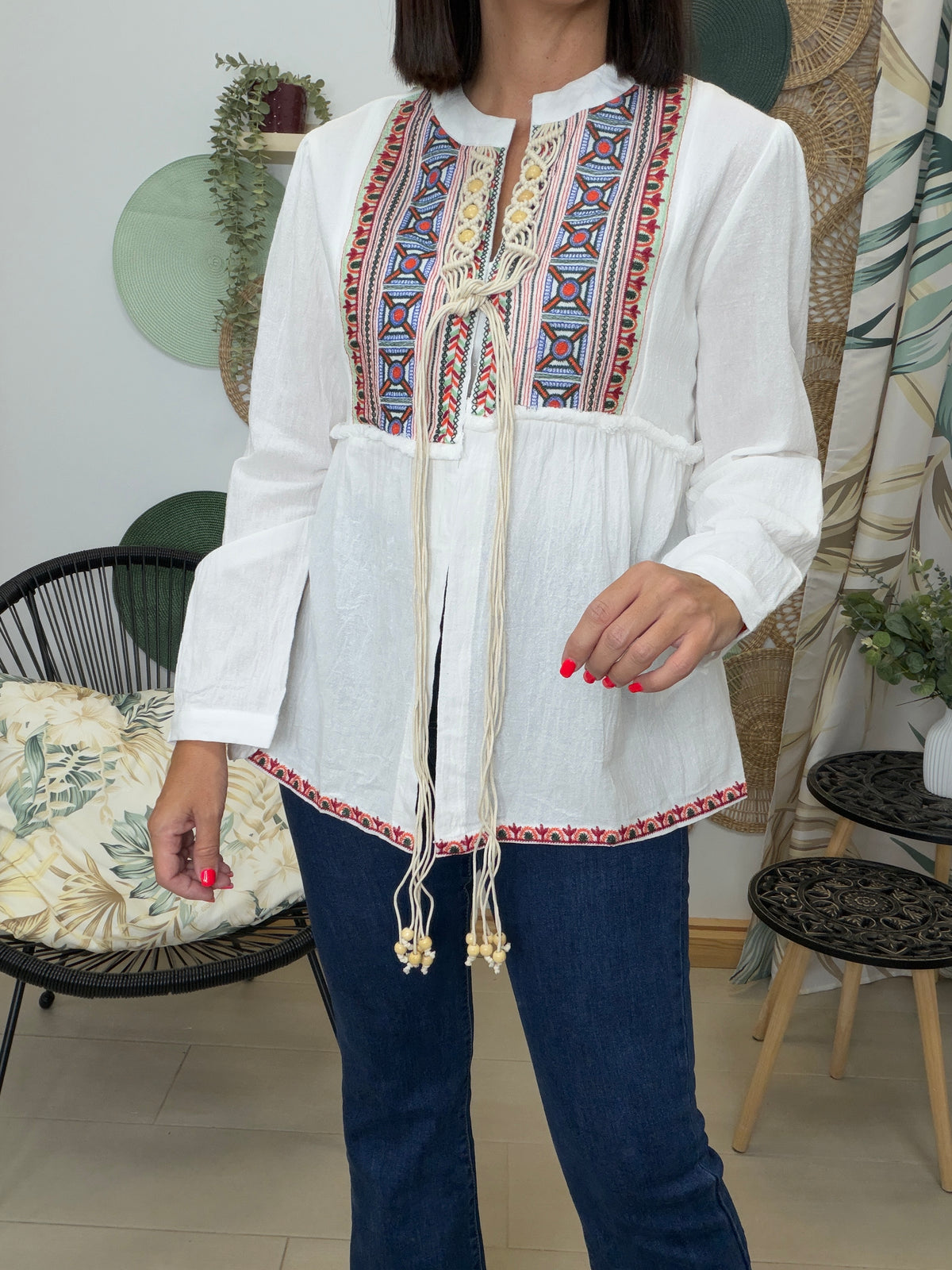 KIMONO BORDADO