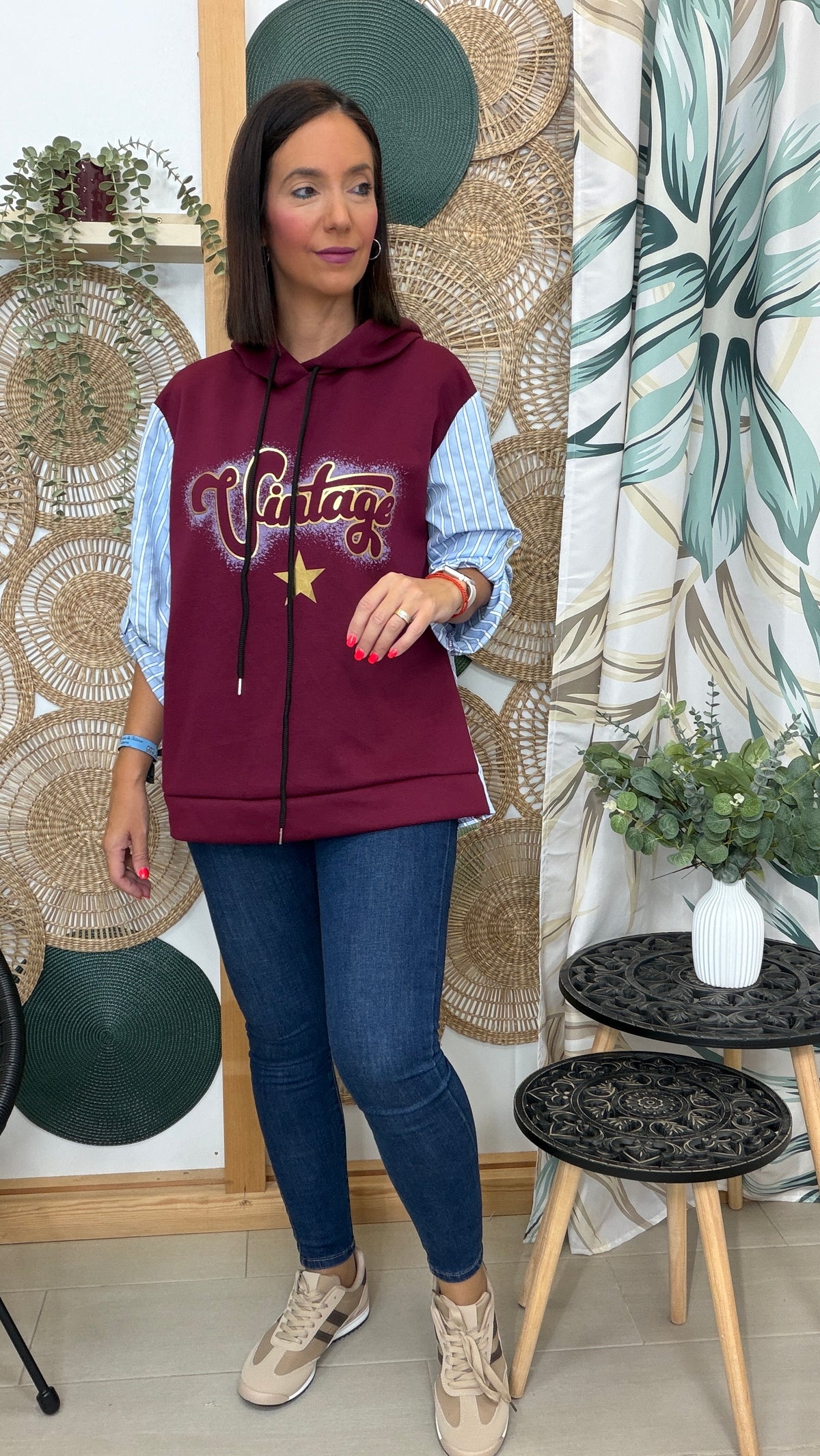 SUDADERA VINTAGE