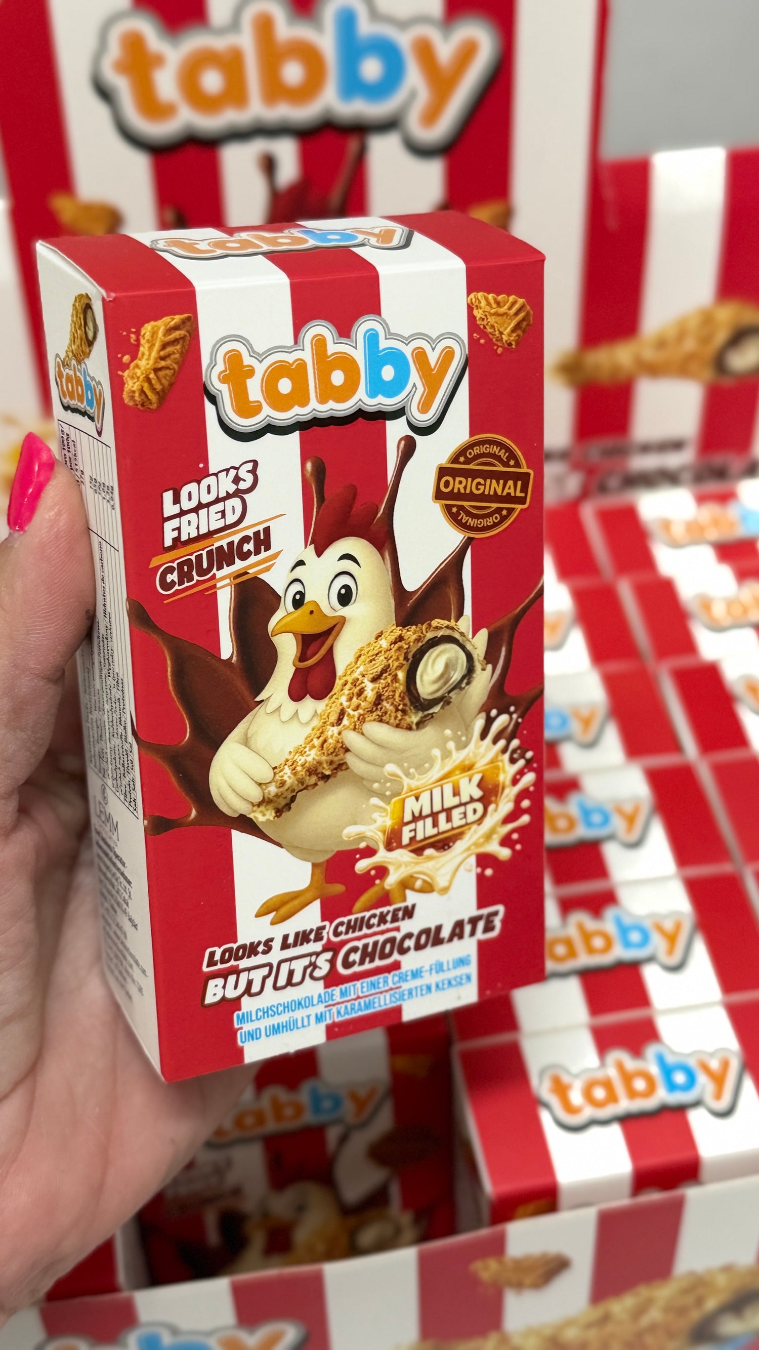 TABBY VIRAL TIKTOK (MUSLO DE POLLO DE CHOCOLATE)