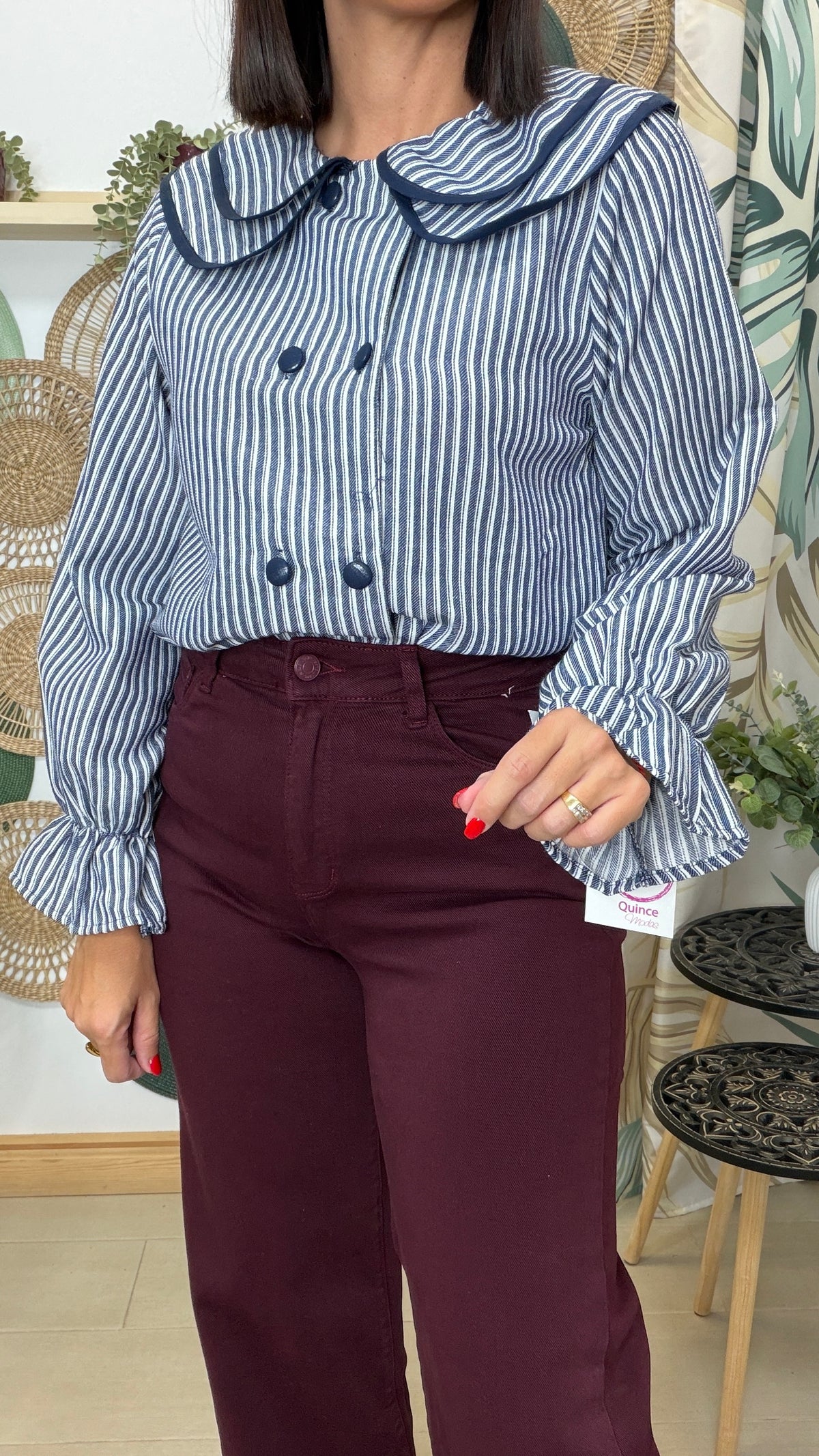 CAMISA MARINA