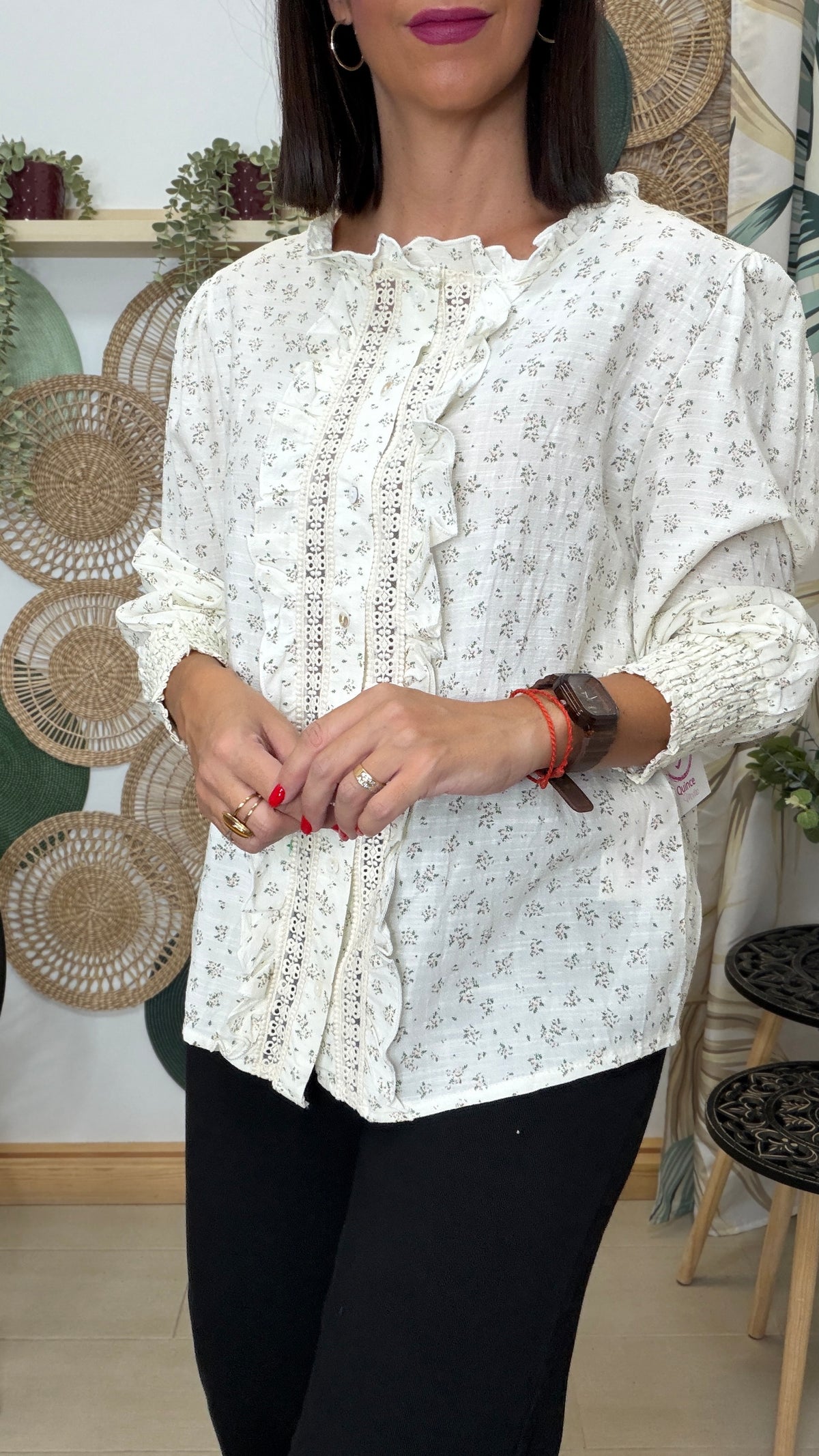 CAMISA FLORECILLAS
