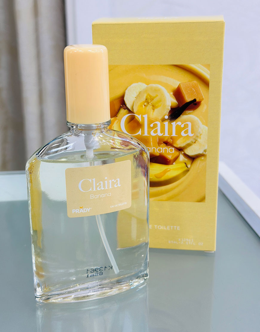 EAU DE TOILETTE CLAIRA BANANA
