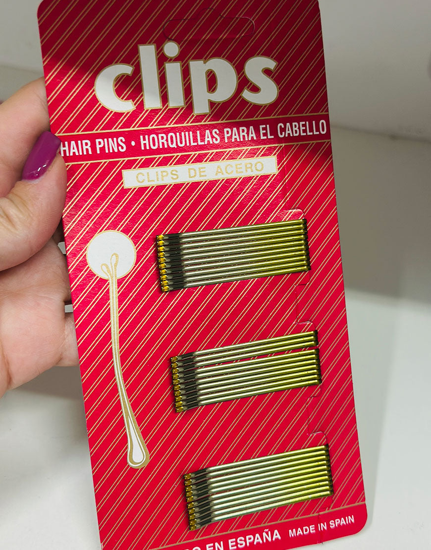 HORQUILLAS RUBIO - CLIPS DE ACERO