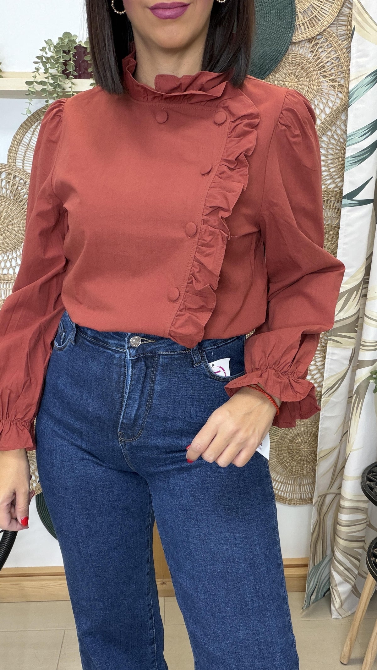 CAMISA TERRACOTA