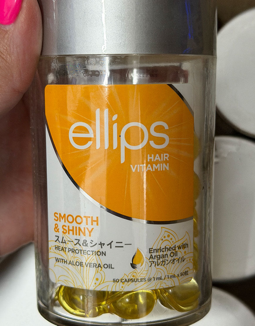 50 CAPSULAS ELLIPS CAPILAR AMARILLA