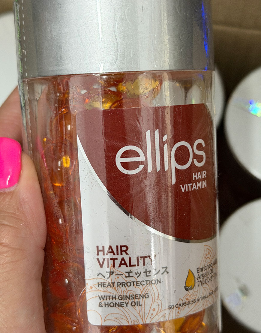 50 CAPSULAS ELLIPS CAPILAR NARANJA