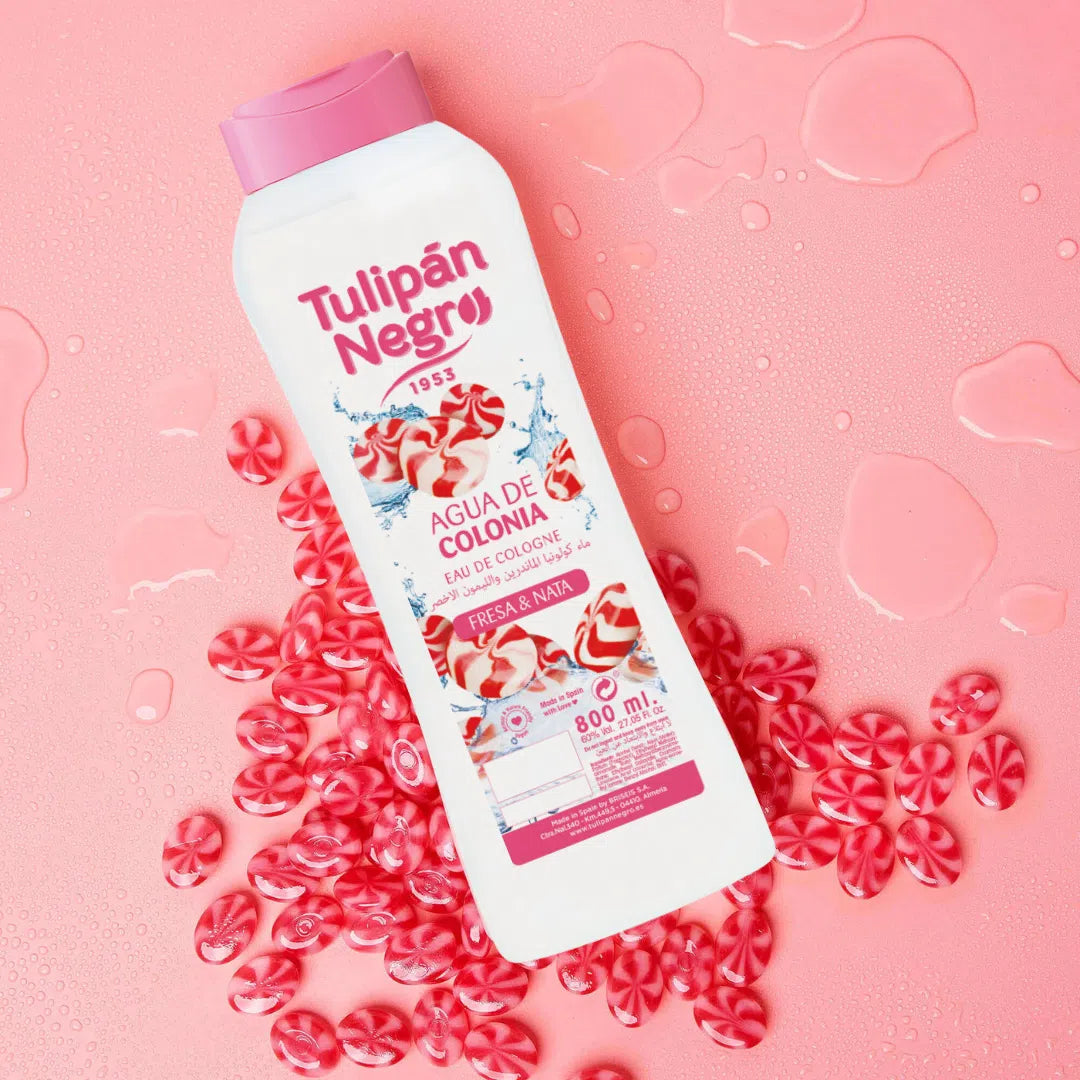AGUA DE COLONIA FRESA Y NATA