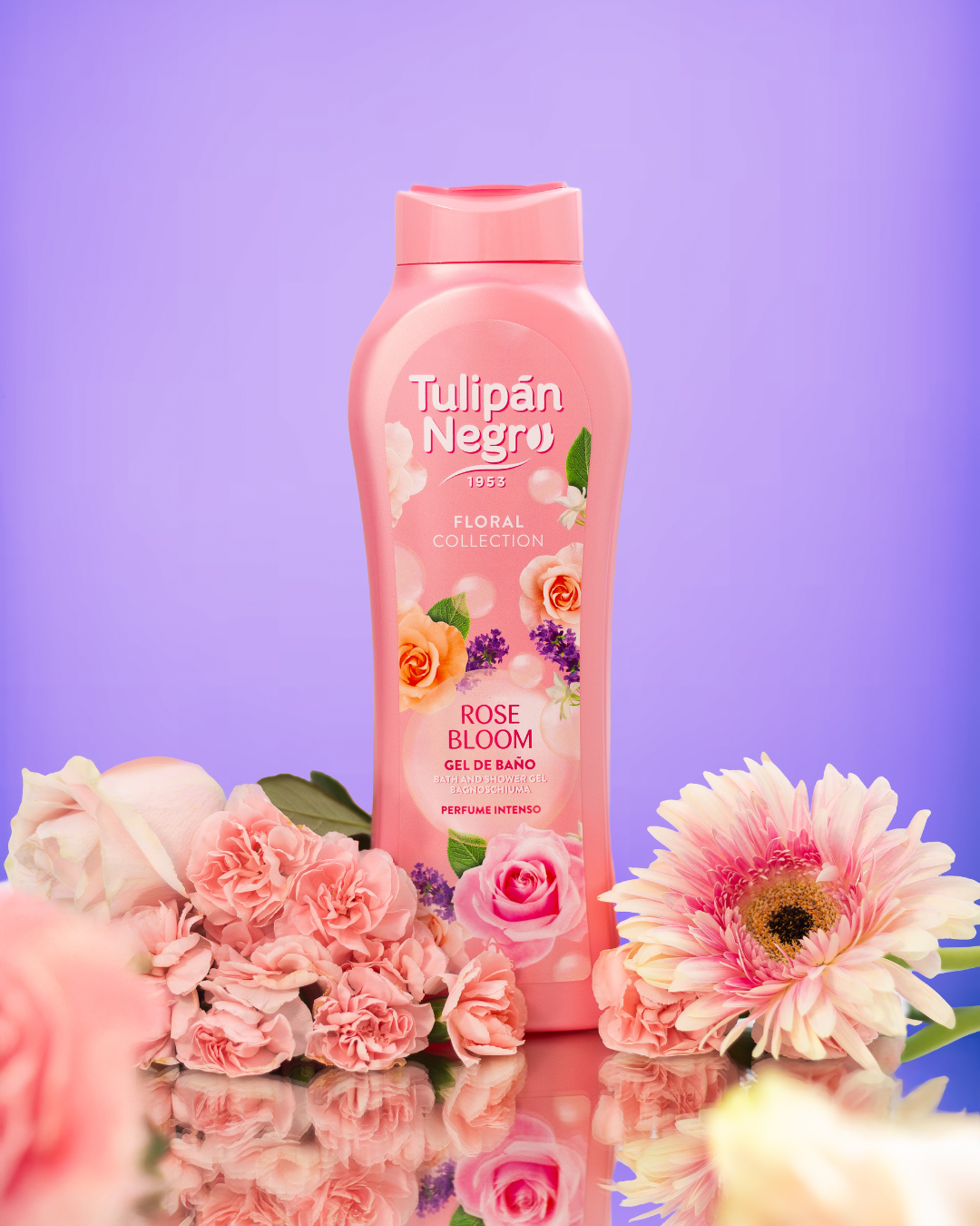 GEL FLORAL ROSE GLOOM