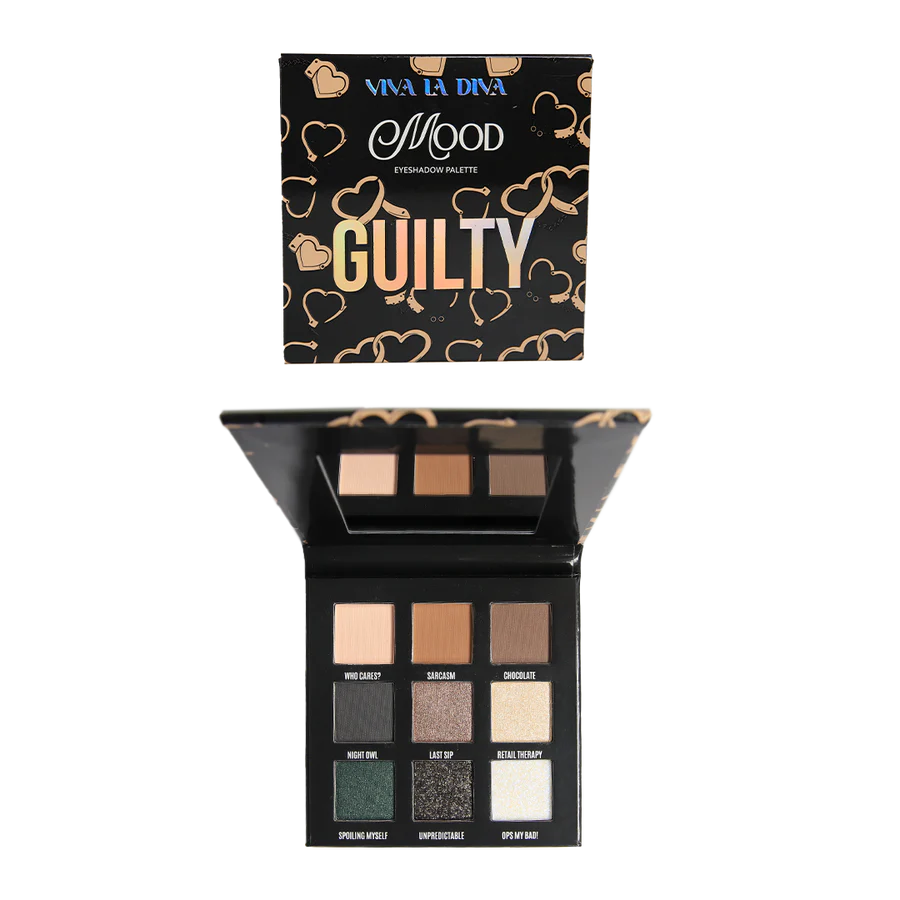 PALETA 9 SOMBRAS MOOD GUILTY VIVA LA DIVA