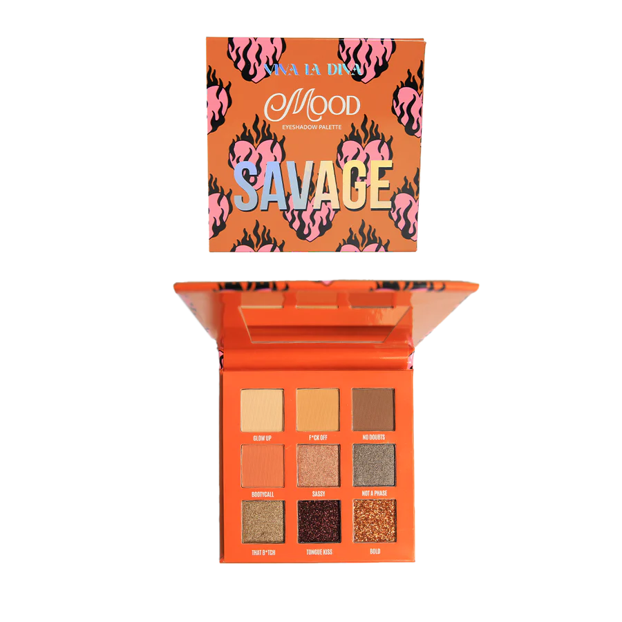 PALETA 9 SOMBRAS MOOD SAVAGE VIVA LA DIVA