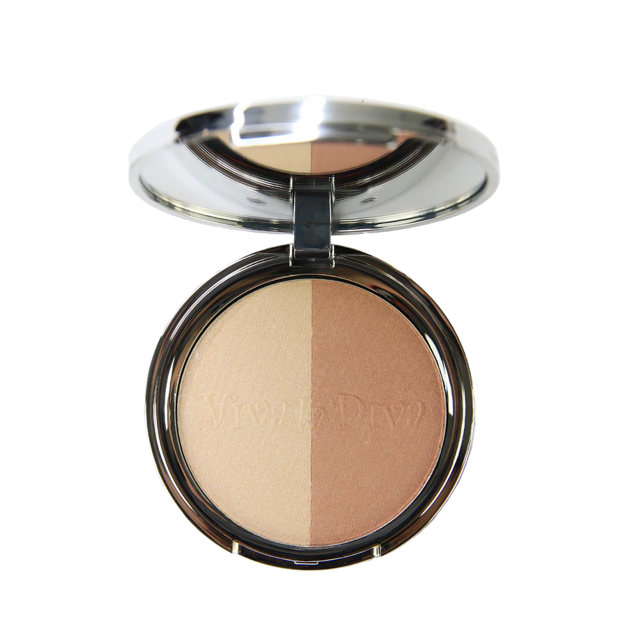 ILUMINADOR POLVO DUO WARM GOLD